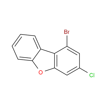1-bromo-3-chloro-Dibenzofuran CAS: 2043962-13-4