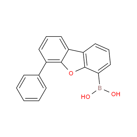 6-phenyl-Dibenzofuran-4-boronic acid CAS : 1010068-85-5