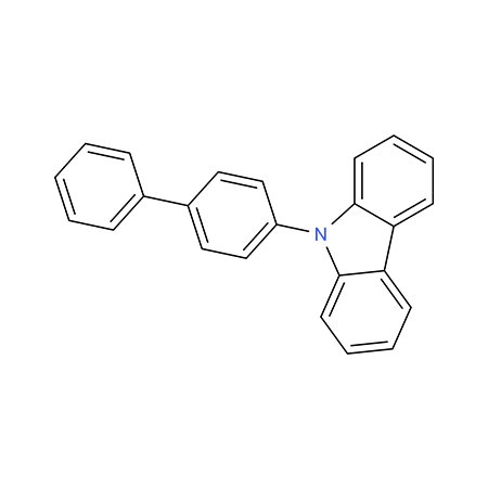 9-(4-Phenylphenyl)carbazole CAS:6299-16-7