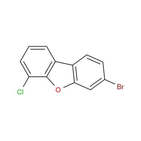 3-bromo-6-chlorodibenzofuran CAS: 2379717-40-3