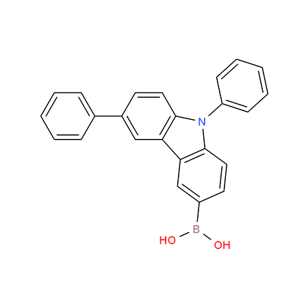B-(6,9-Diphenyl-9H-carbazol-3-yl)boronic acid CAS:1133058-06-6