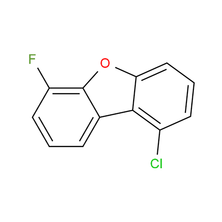 1-bromo-6-fluorodibenzofuran CAS: 2245035-65-6