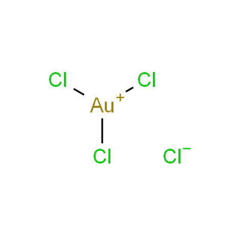 Hydrogen tetrachloroaurate(III) trihydrate CAS : 16961-25-4