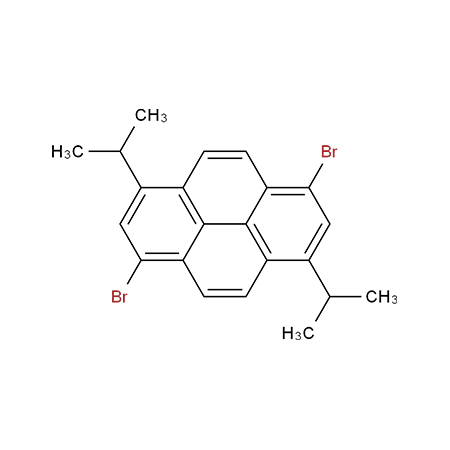  1,6-Diisopropyl-3,8-dibromopyrene CAS : 869340-02-3