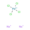 Sodium tetrachloropalladate(II) CAS: 13820-53-6