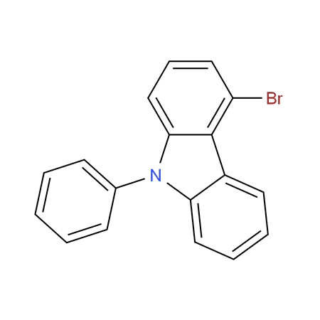 4-Bromo-9-phenyl-9H-carbazole CAS:1097884-37-1