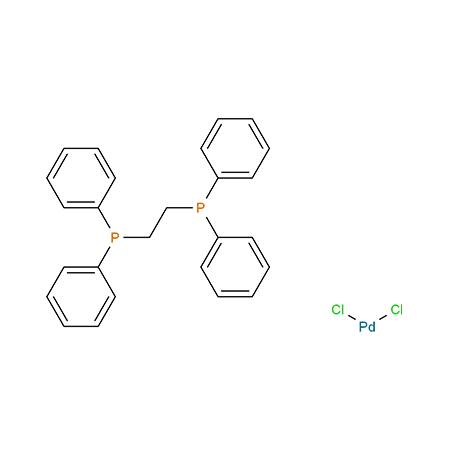 [1,2-Bis(diphenylphosphino)ethane]dichloropalladium(II) PdCl2(dppe) CAS: 19978-61-1