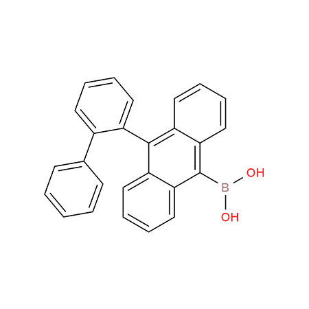 (10-[1,1'-Biphenyl]-2-yl-9-anthracenyl)boronic acid CAS:400607-48-9