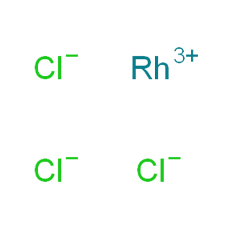 Rhodium trichloride RhCl3 CAS: 10049-07-7