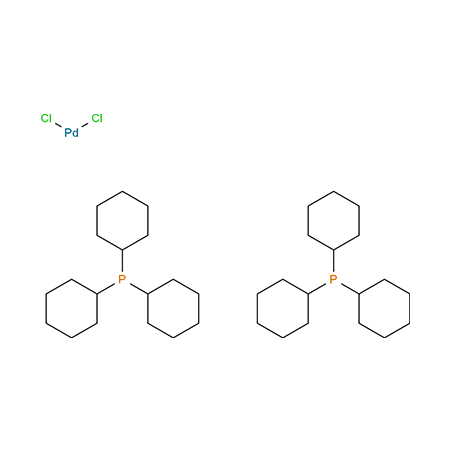 Dichlorobis(tricyclohexylphosphine)palladium(II) CAS: 29934-17-6
