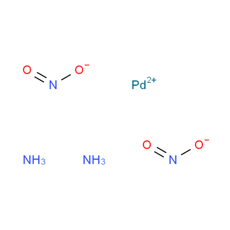 Diaminedinitritopalladium(II) CAS: 14708-52-2